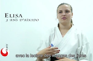 Interviews pratiquants d'aïkido tradtionnel Elisa 